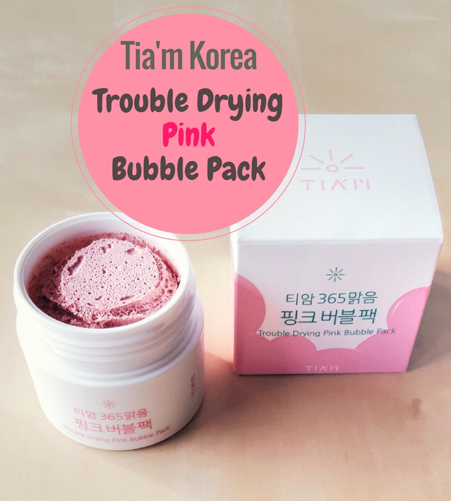 Tia'm Trouble Drying Pink Bubble Pack Header