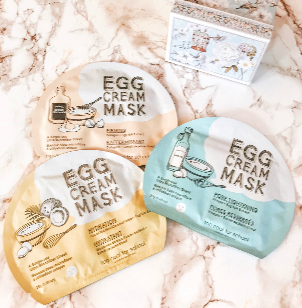 Too Cool For School EGG Cream Mask
