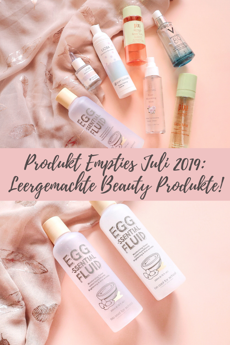 Produkt Empties Juli 2019: Leergemachte K-Beauty, Nischenmarken, Pixi!
