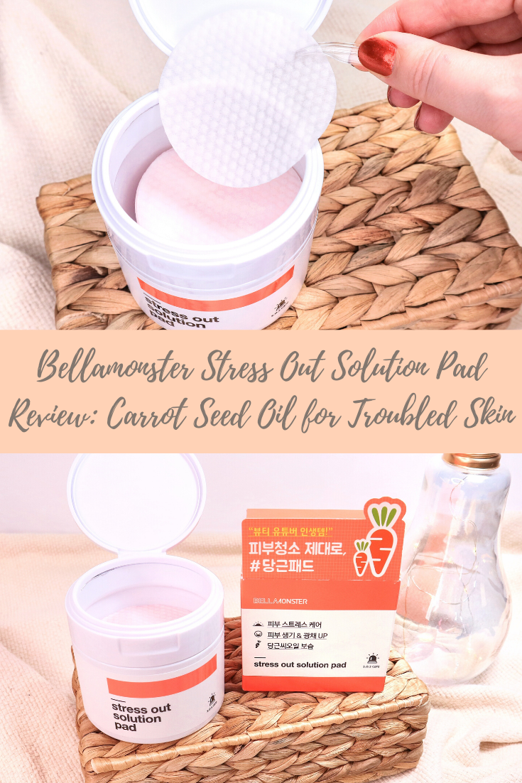 Bellamonster Stress Out Solution Pad Review - Carrot Seed Oil for Troubled Skin