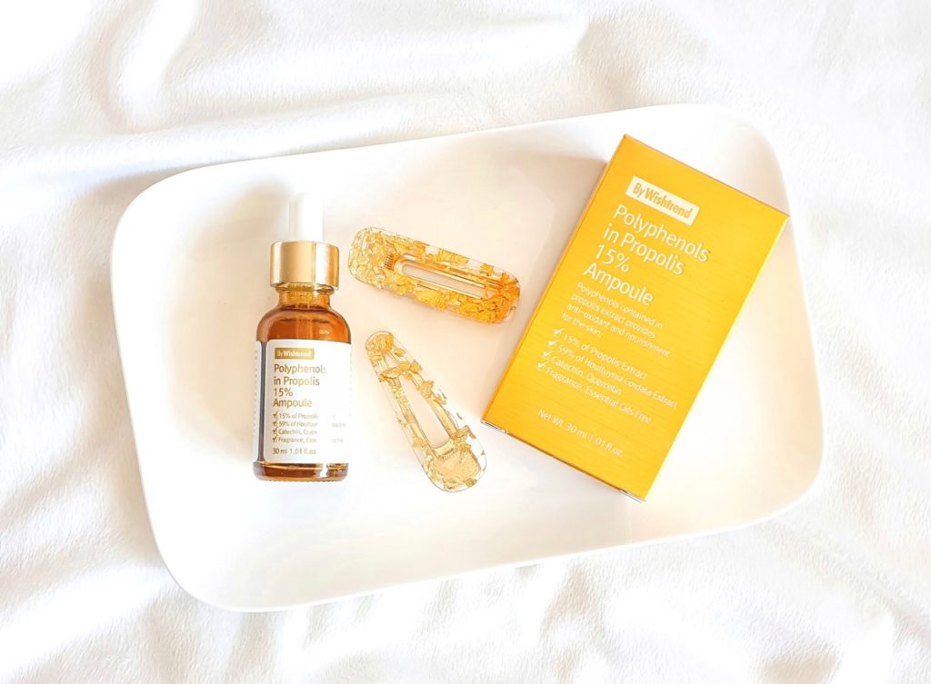 by wishtrend polyphenols in propolis 15% ampoule kbeauty review