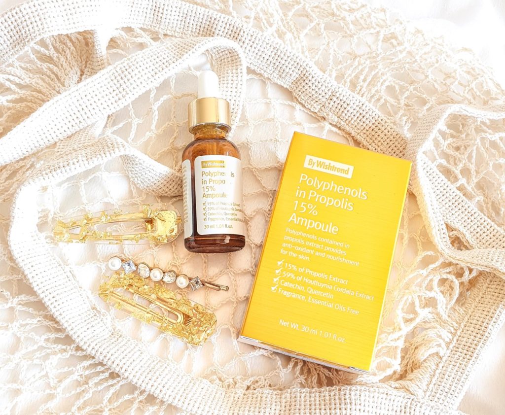 by wishtrend polyphenols in propolis 15% ampoule oily skin
