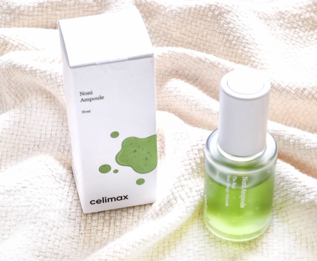 Celimax The Real Noni Ampoule K-beauty review